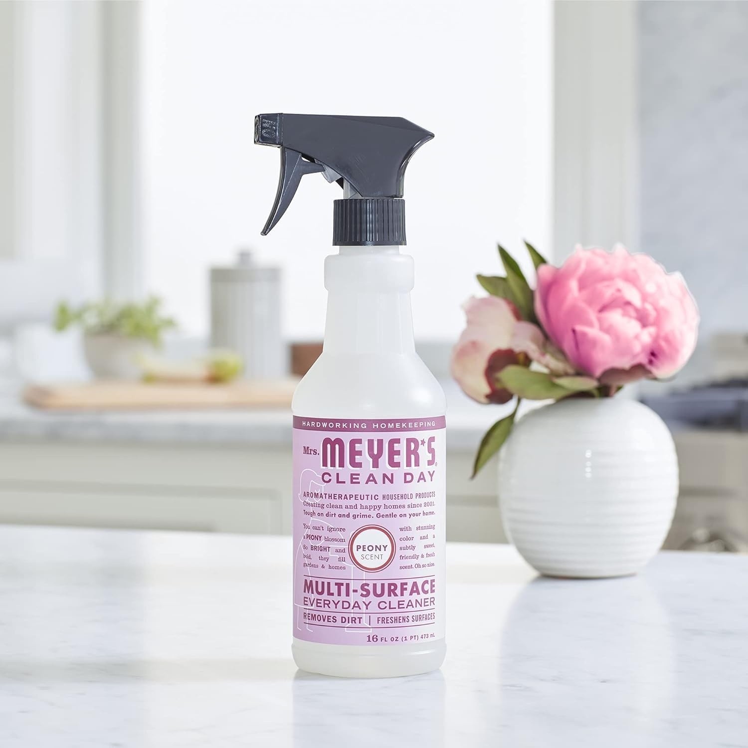image:imageMRS MEYERS CLEAN DAY AllPurpose Cleaner Spray Peony 16 fl oz Pack of 6