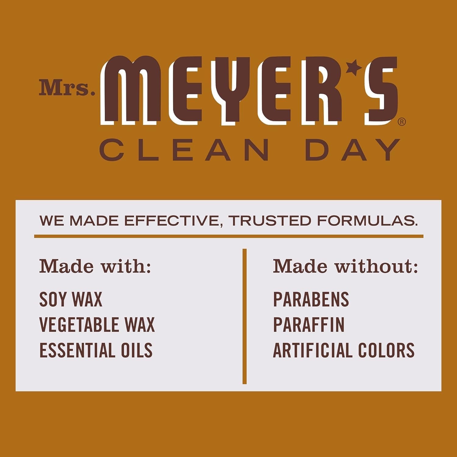 image:imageMRS MEYERS CLEAN DAY Aromatherapy Candle Peony 72 oz 2 PackAcorn Spice