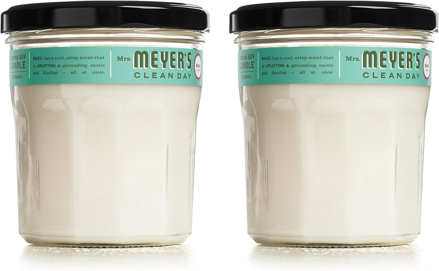 image:imageMRS MEYERS CLEAN DAY Aromatherapy Candle Peony 72 oz 2 PackBasil