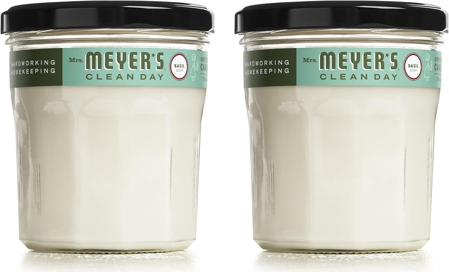 image:imageMRS MEYERS CLEAN DAY Aromatherapy Candle Peony 72 oz 2 PackBasil