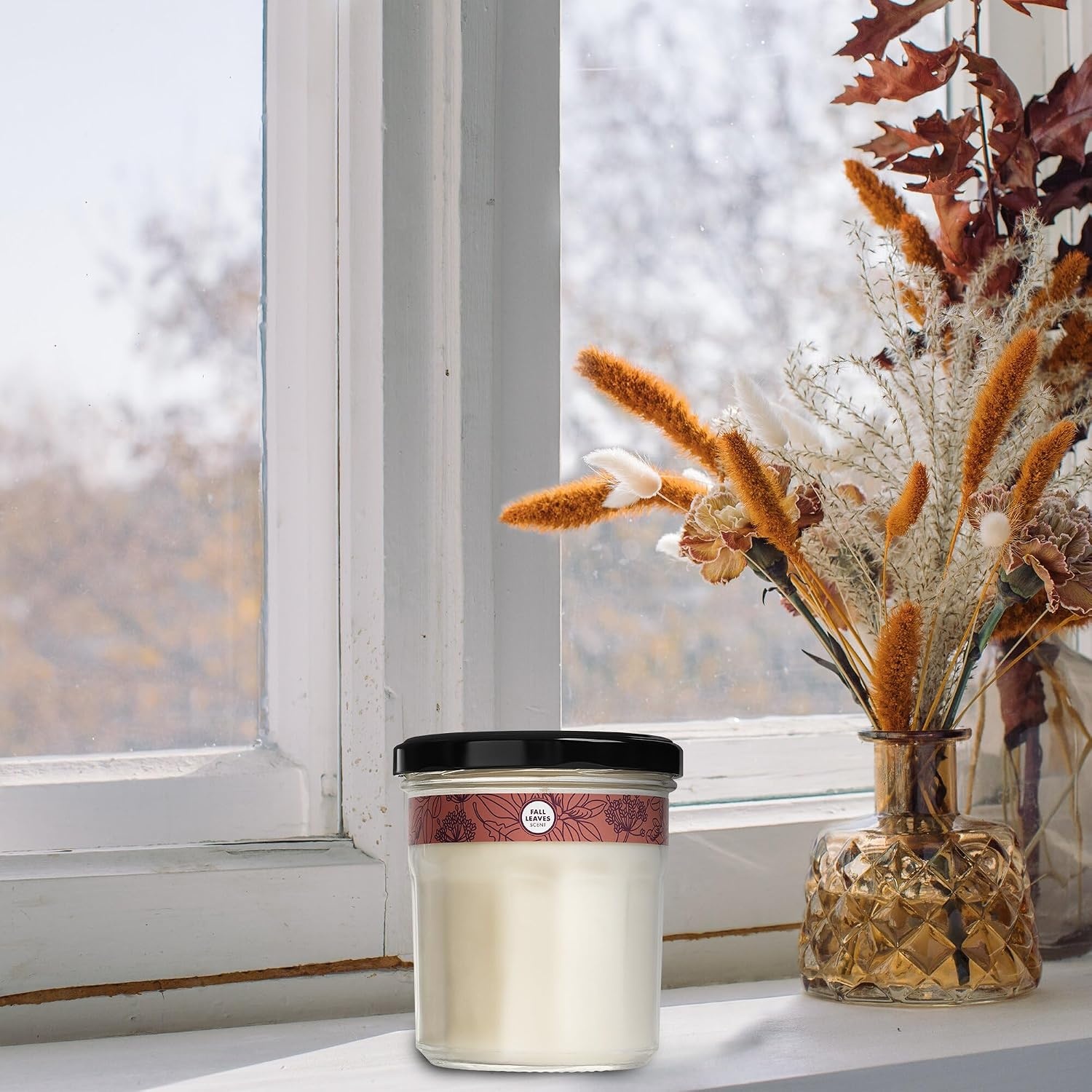 image:imageMRS MEYERS CLEAN DAY Aromatherapy Candle Peony 72 oz 2 PackFall Leaves
