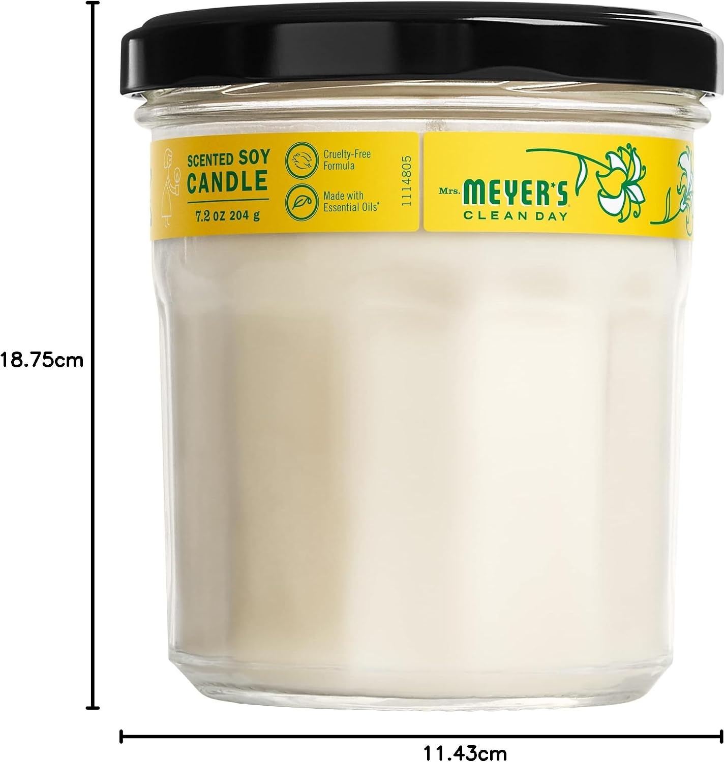 image:imageMRS MEYERS CLEAN DAY Aromatherapy Candle Peony 72 oz 2 PackHoneysuckle