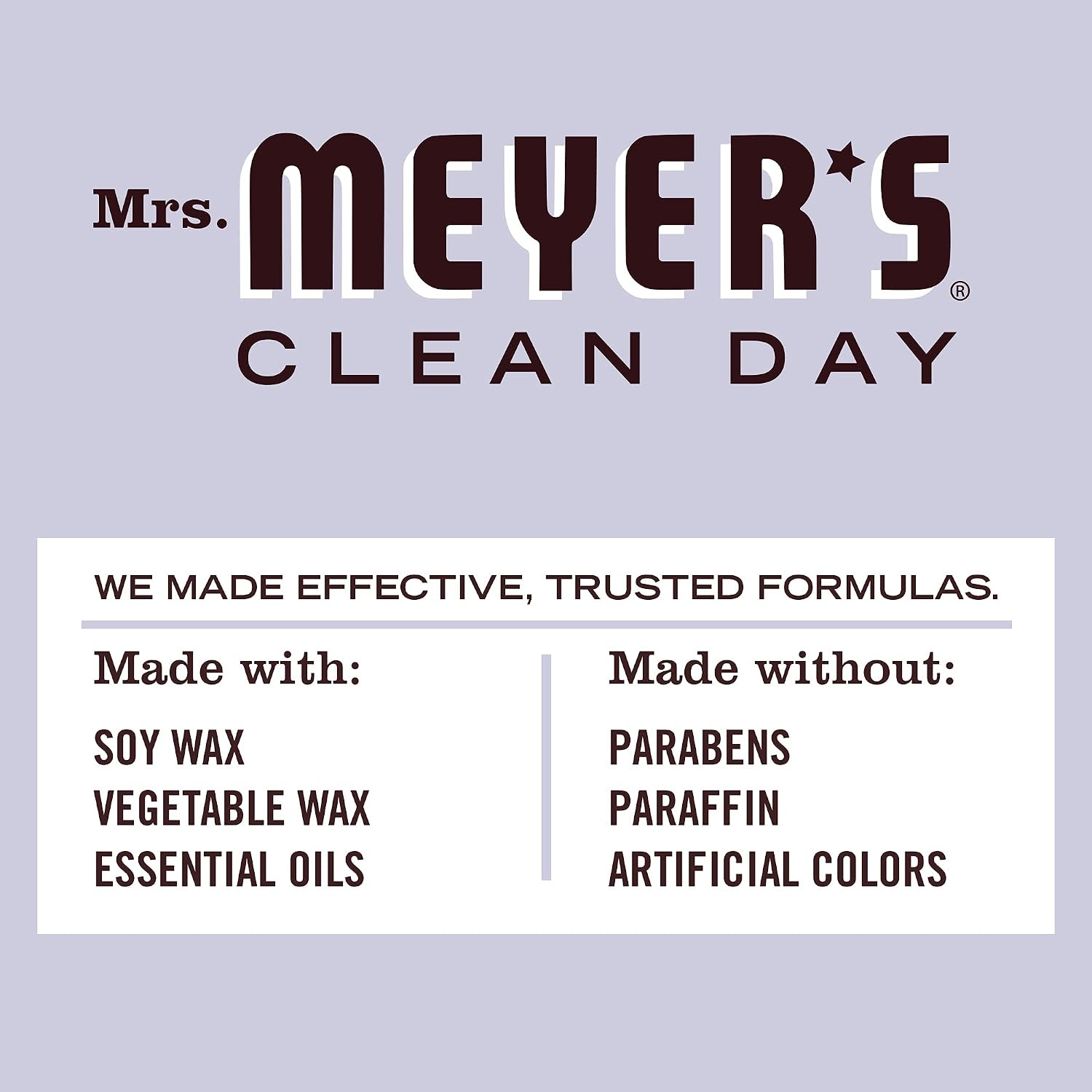 image:imageMRS MEYERS CLEAN DAY Aromatherapy Candle Peony 72 oz 2 PackLavender