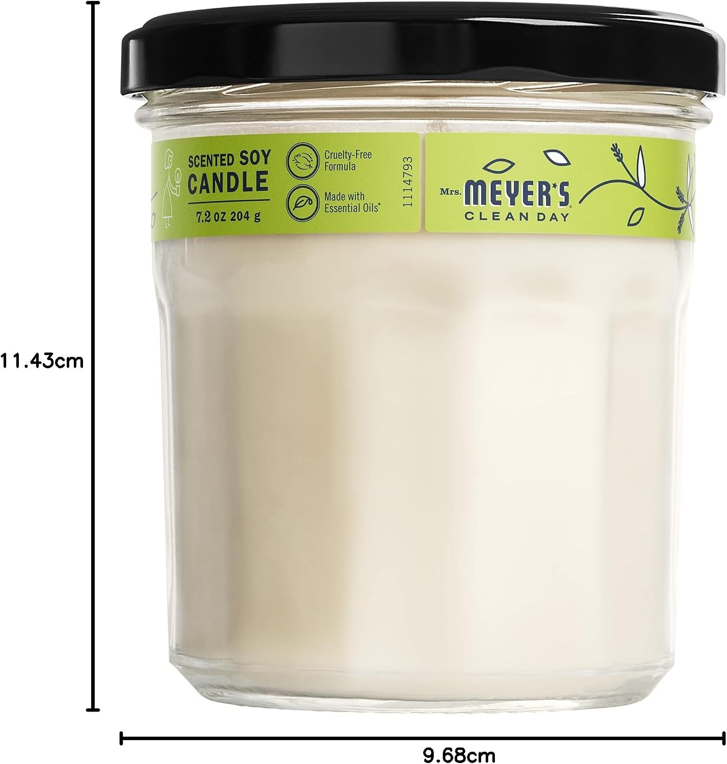 image:imageMRS MEYERS CLEAN DAY Aromatherapy Candle Peony 72 oz 2 PackLemon Verbena