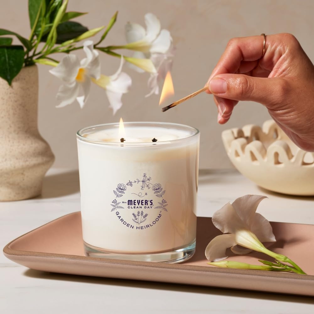 image:imageMRS MEYERS CLEAN DAY Aromatherapy Candle Peony 72 oz 2 PackMoonflower