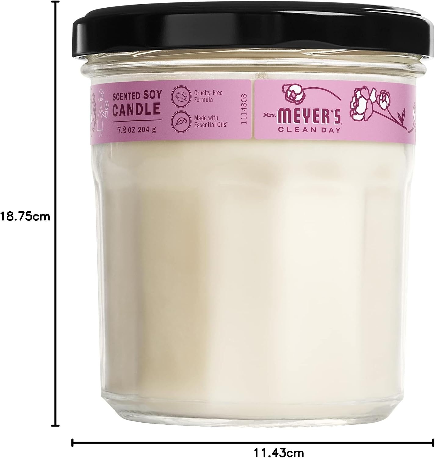 image:imageMRS MEYERS CLEAN DAY Aromatherapy Candle Peony 72 oz 2 PackPeony