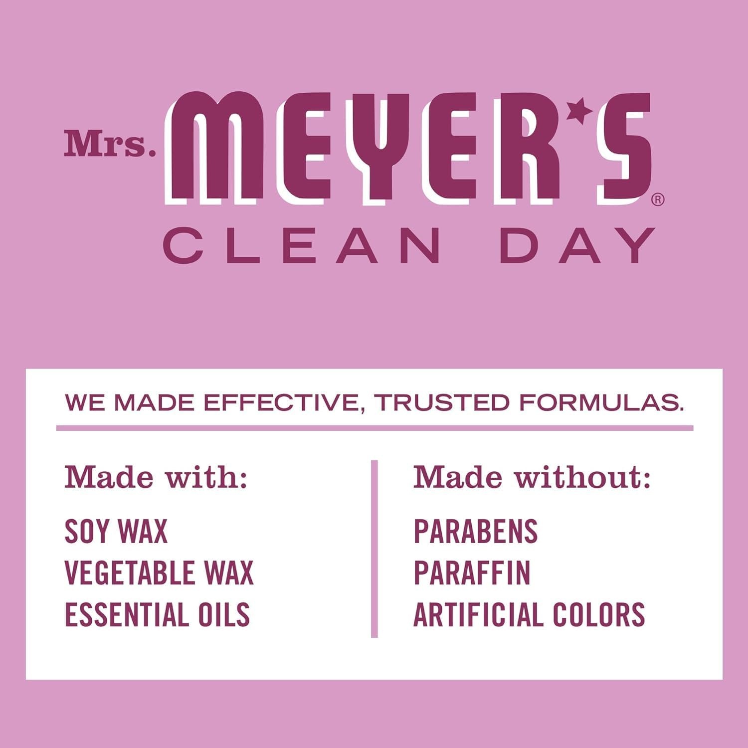 image:imageMRS MEYERS CLEAN DAY Aromatherapy Candle Peony 72 oz 2 PackPeony