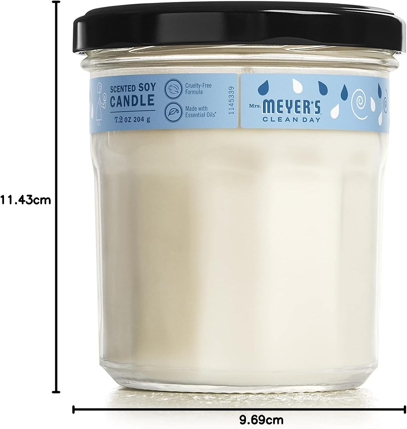 image:imageMRS MEYERS CLEAN DAY Aromatherapy Candle Peony 72 oz 2 PackRain Water