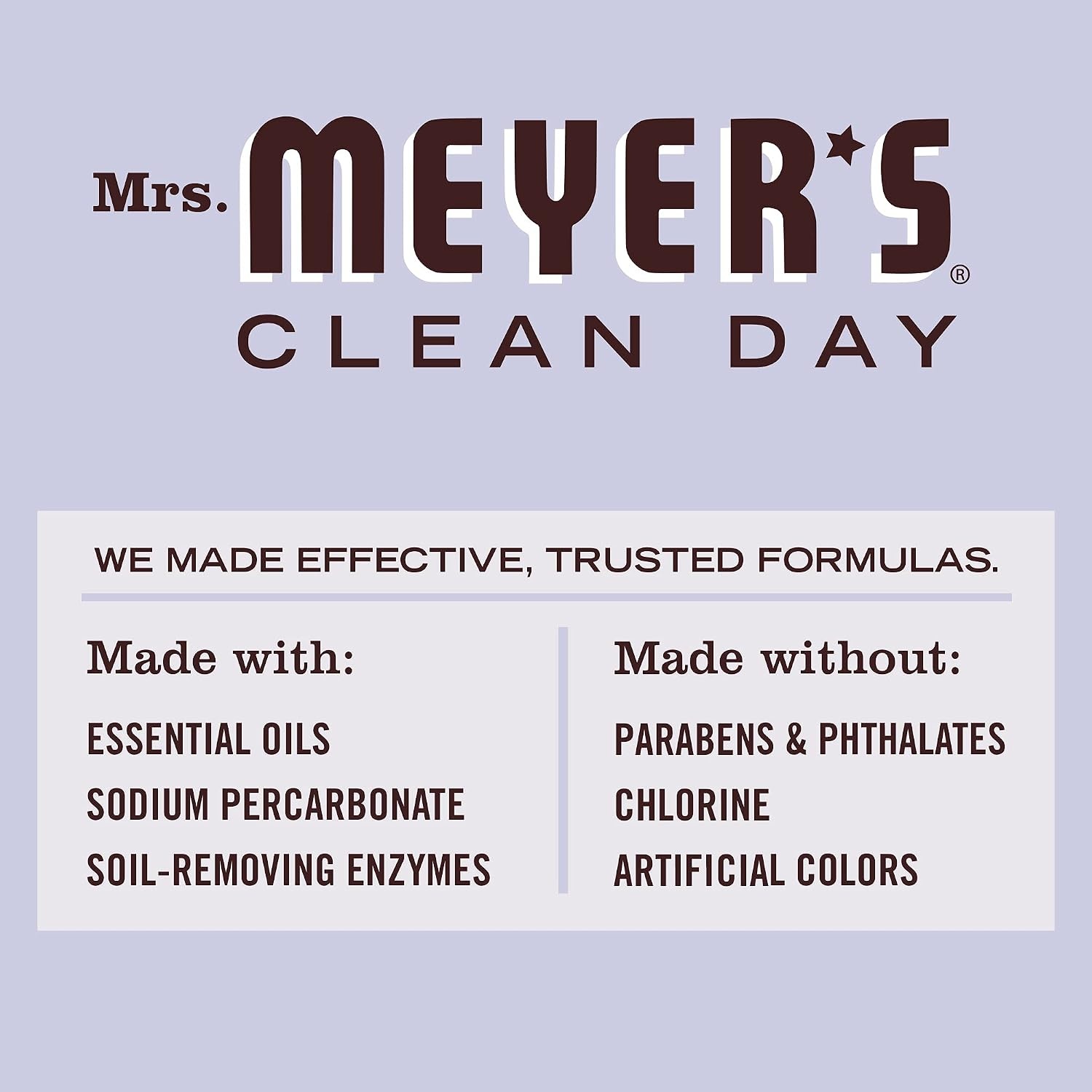 image:imageMRS MEYERS CLEAN DAY Automatic Dishwasher Pods Lavender 20 CountLavender