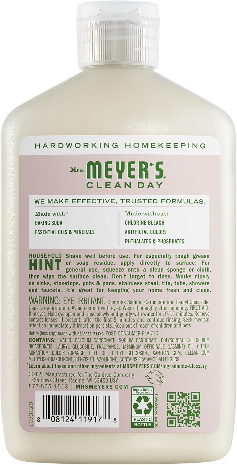 image:imageMRS MEYERS CLEAN DAY Baking Soda Cream Cleaner Apple Blossom 16 fl ozApple Blossom