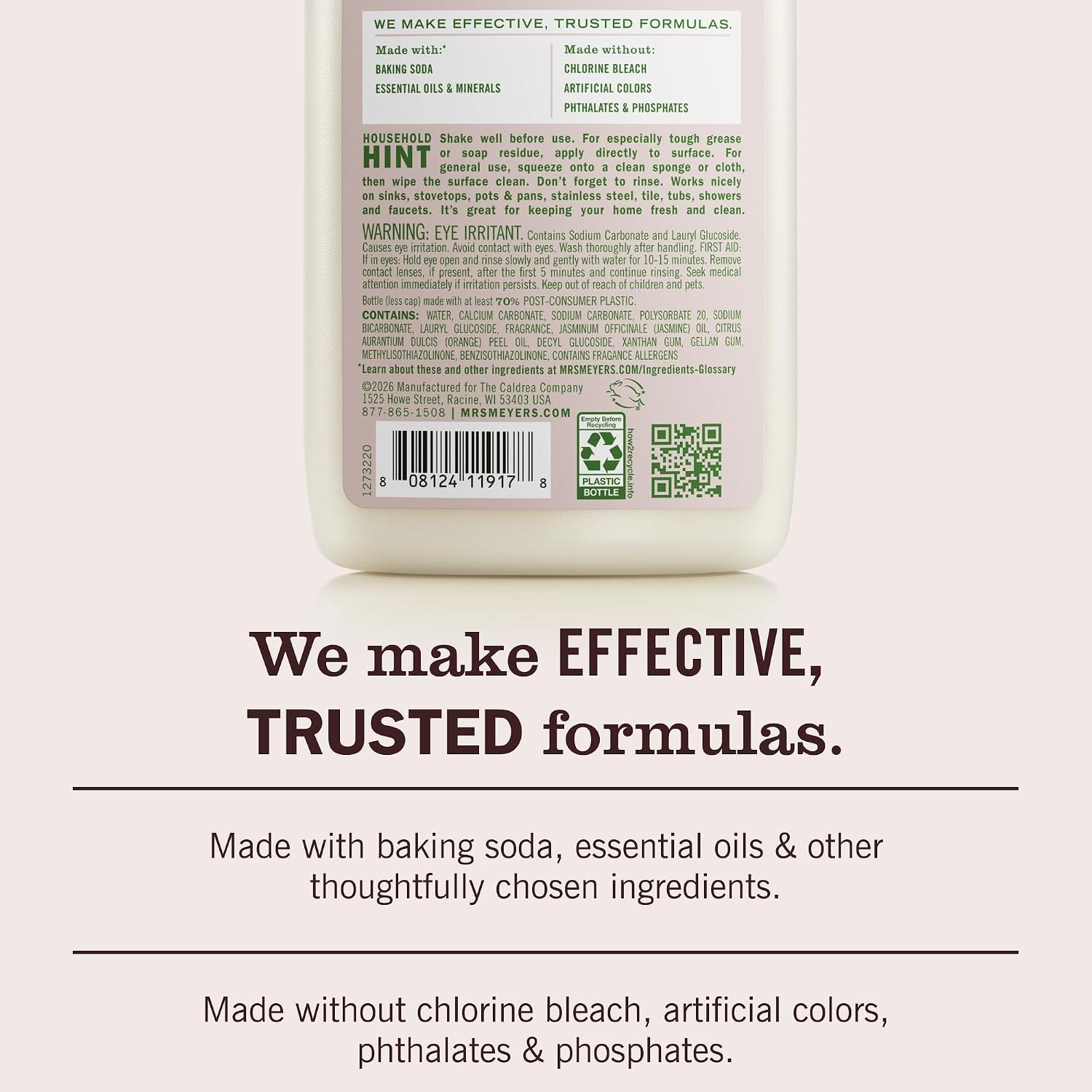 image:imageMRS MEYERS CLEAN DAY Baking Soda Cream Cleaner Apple Blossom 16 fl ozApple Blossom