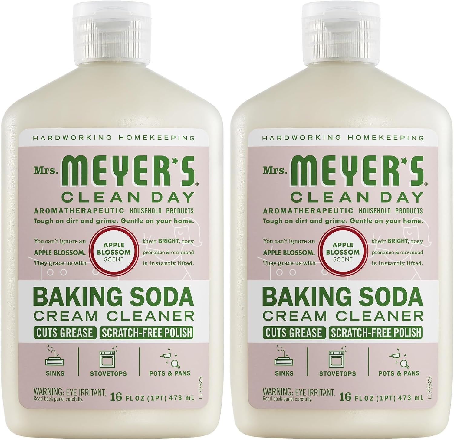 image:imageMRS MEYERS CLEAN DAY Baking Soda Cream Cleaner Apple Blossom 16 fl ozApple Blossom