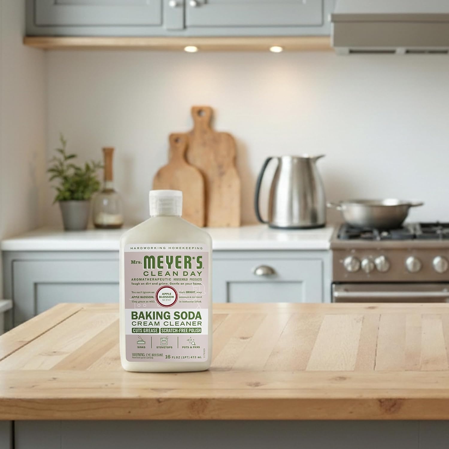image:imageMRS MEYERS CLEAN DAY Baking Soda Cream Cleaner Apple Blossom 16 fl ozApple Blossom