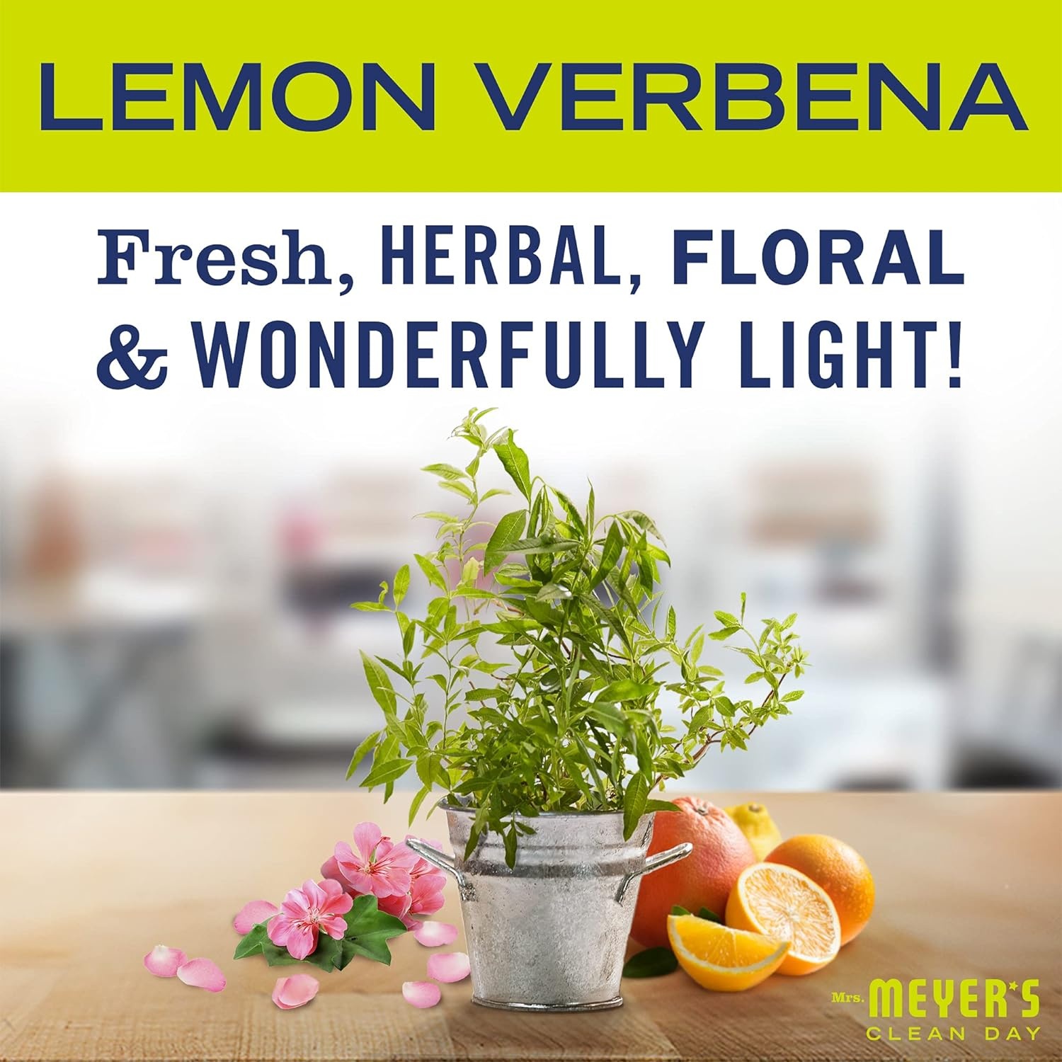 image:imageMRS MEYERS CLEAN DAY Cleaner Concentrated Refills Lemon Verbena 4 Pack