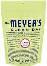 image:imageMRS MEYERS CLEAN DAY Dishwasher Pods Lemon Verbena 20 Count 3 PackCitrus