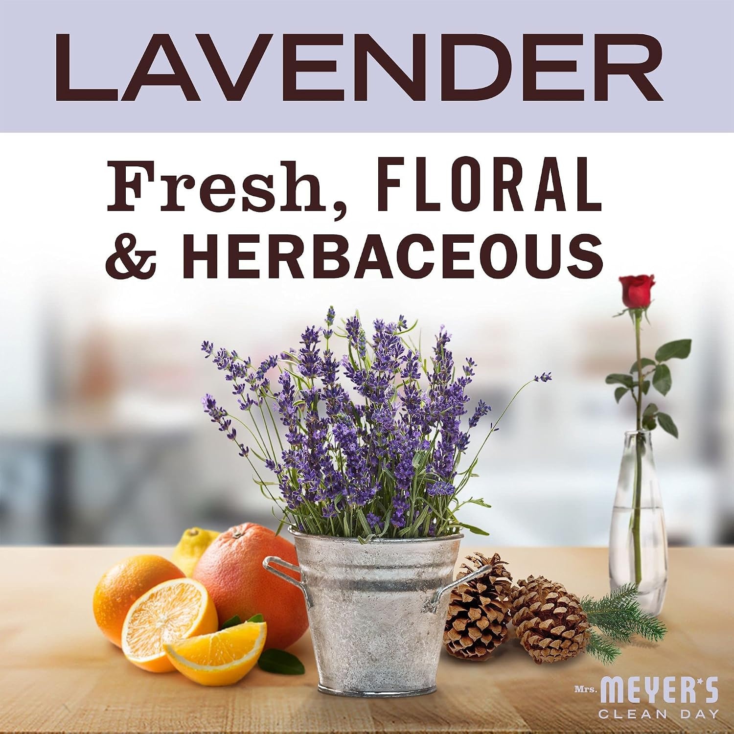image:imageMRS MEYERS CLEAN DAY Dishwasher Pods Lemon Verbena 20 Count 3 PackLavender