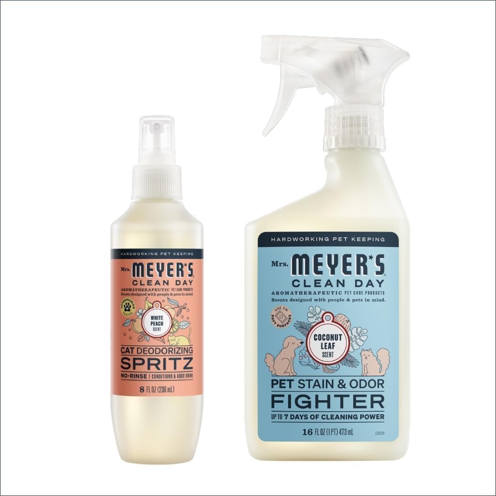 image:imageMRS MEYERS CLEAN DAY Dog Care Kit White Peach and Coconut LeafCat
