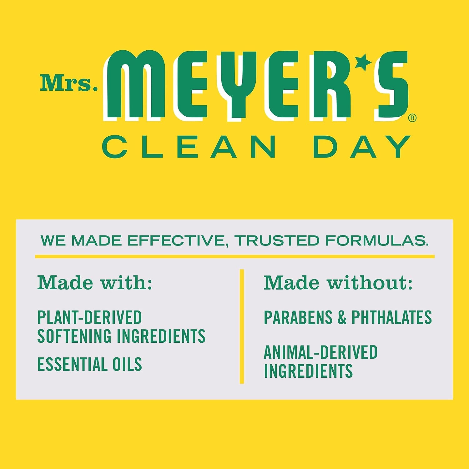 image:imageMRS MEYERS CLEAN DAY Dryer Sheets Fabric Softener Honeysuckle 80 CountHoneysuckle