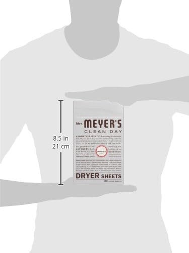 image:imageMRS MEYERS CLEAN DAY Dryer Sheets Fabric Softener Honeysuckle 80 CountLavender