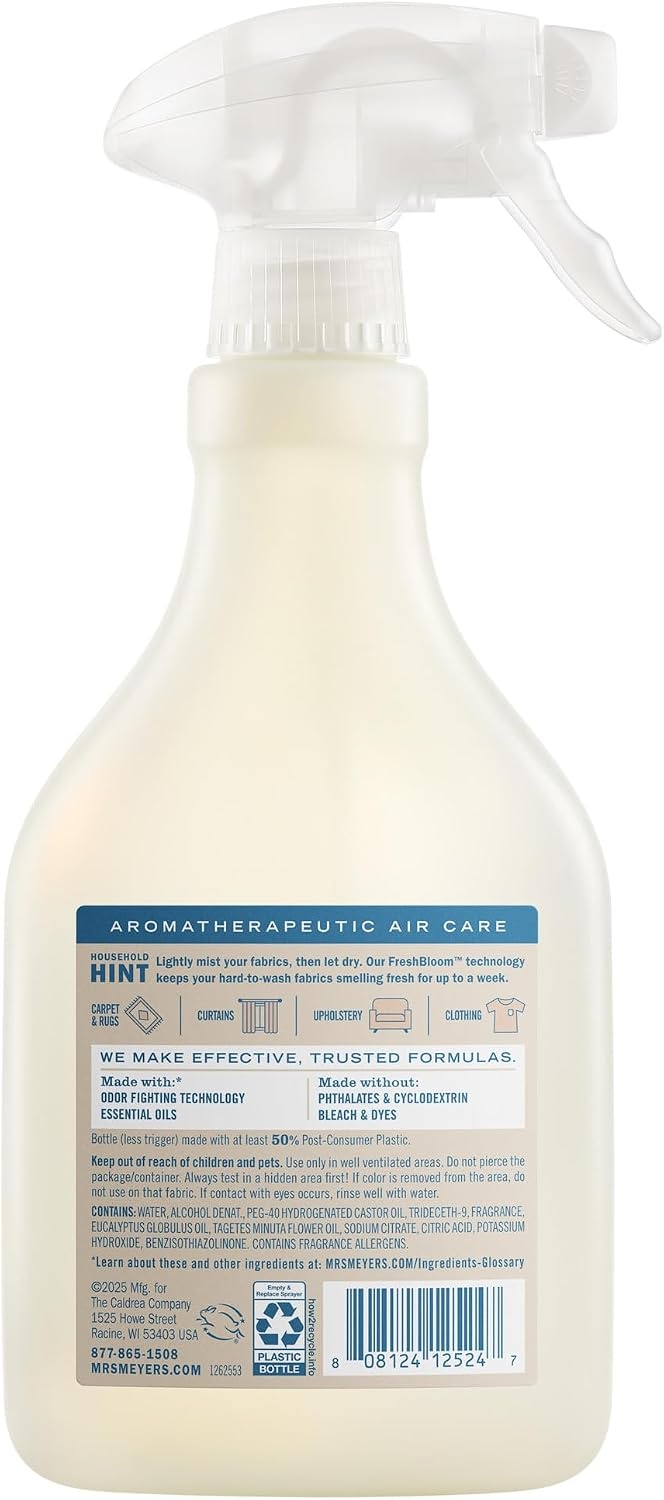 image:imageMRS MEYERS CLEAN DAY Fabric Freshener Birchwood Scent 20 Ounce BottleLinen