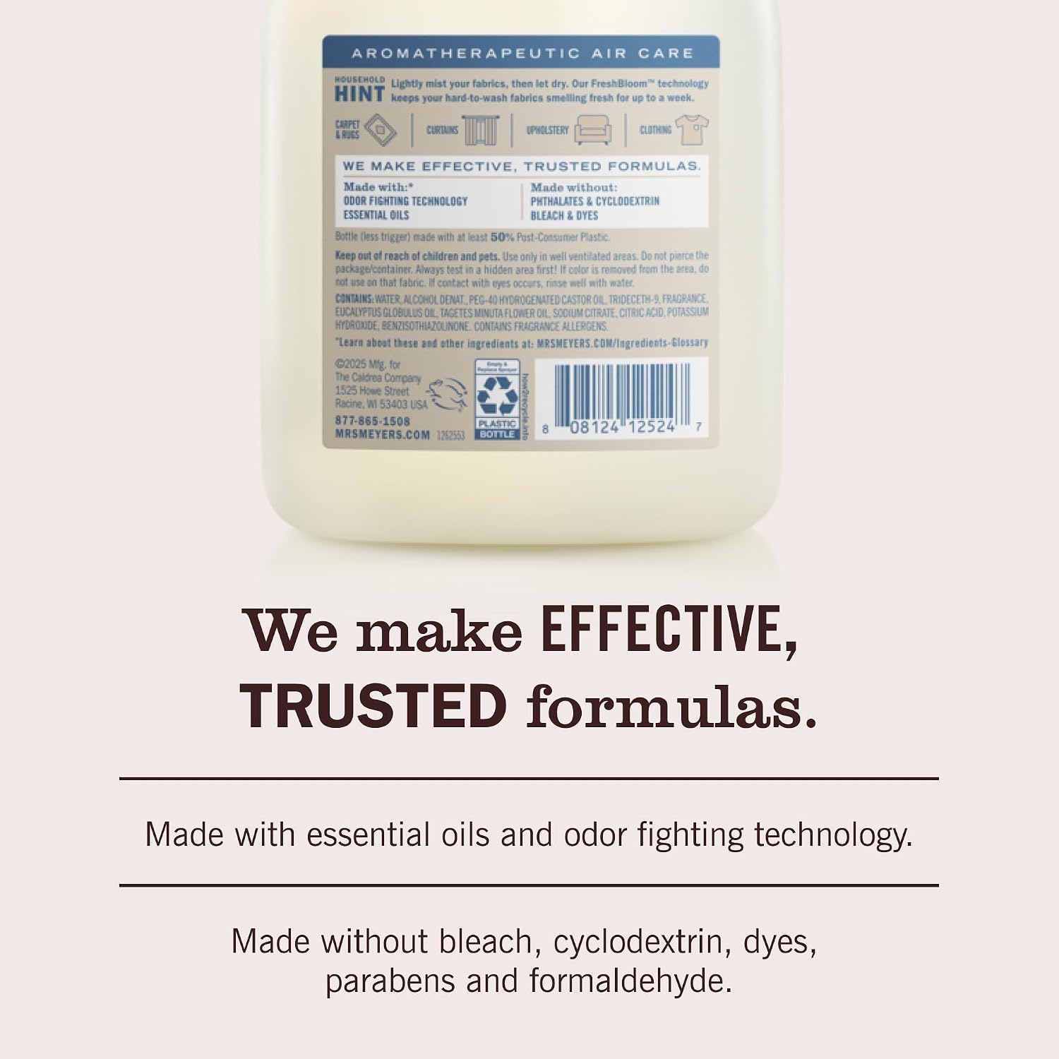 image:imageMRS MEYERS CLEAN DAY Fabric Freshener Birchwood Scent 20 Ounce BottleLinen