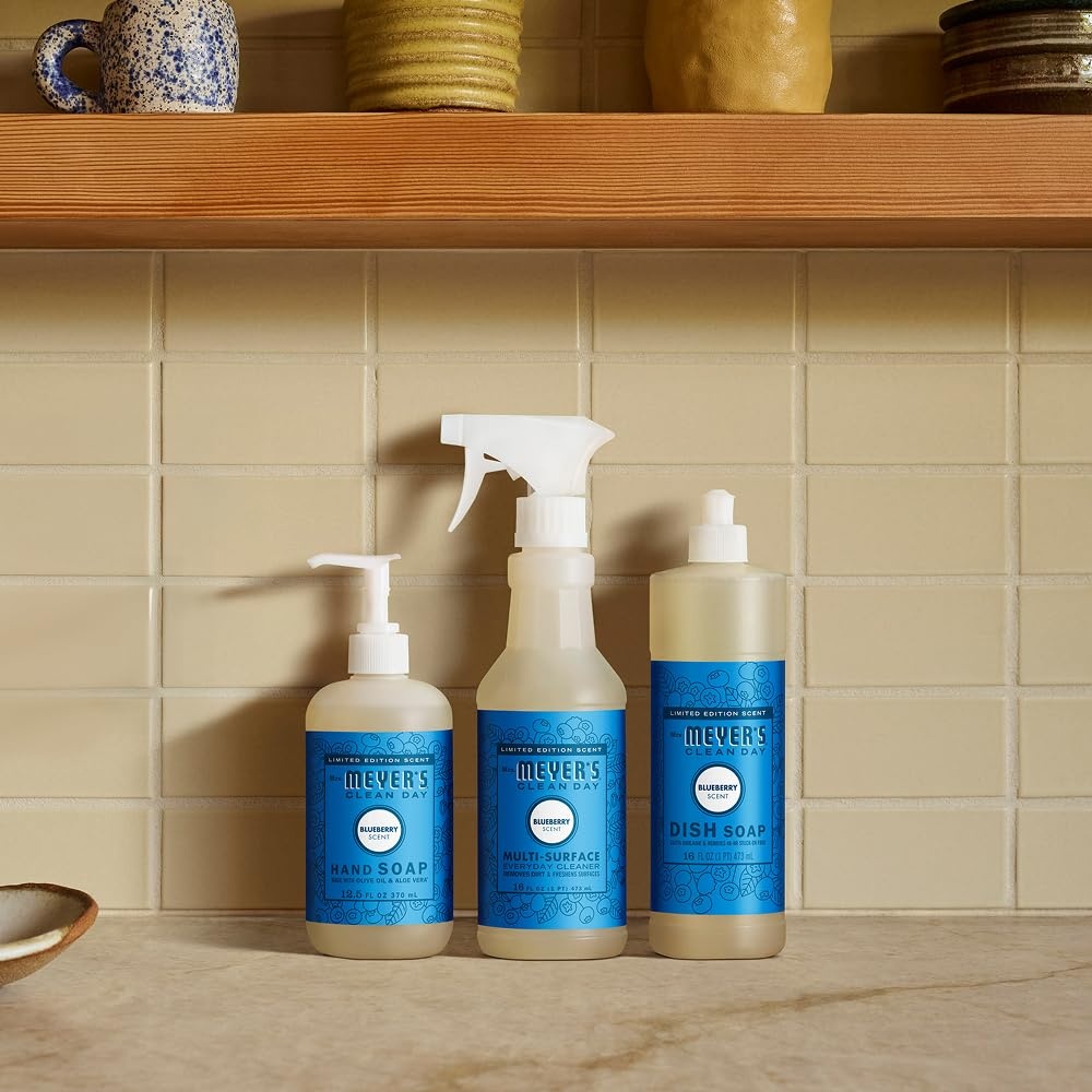 image:imageMRS MEYERS CLEAN DAY Hand Soap Blueberry Scent 125 Fl Oz Bottle125 Fl Oz Pack of 1