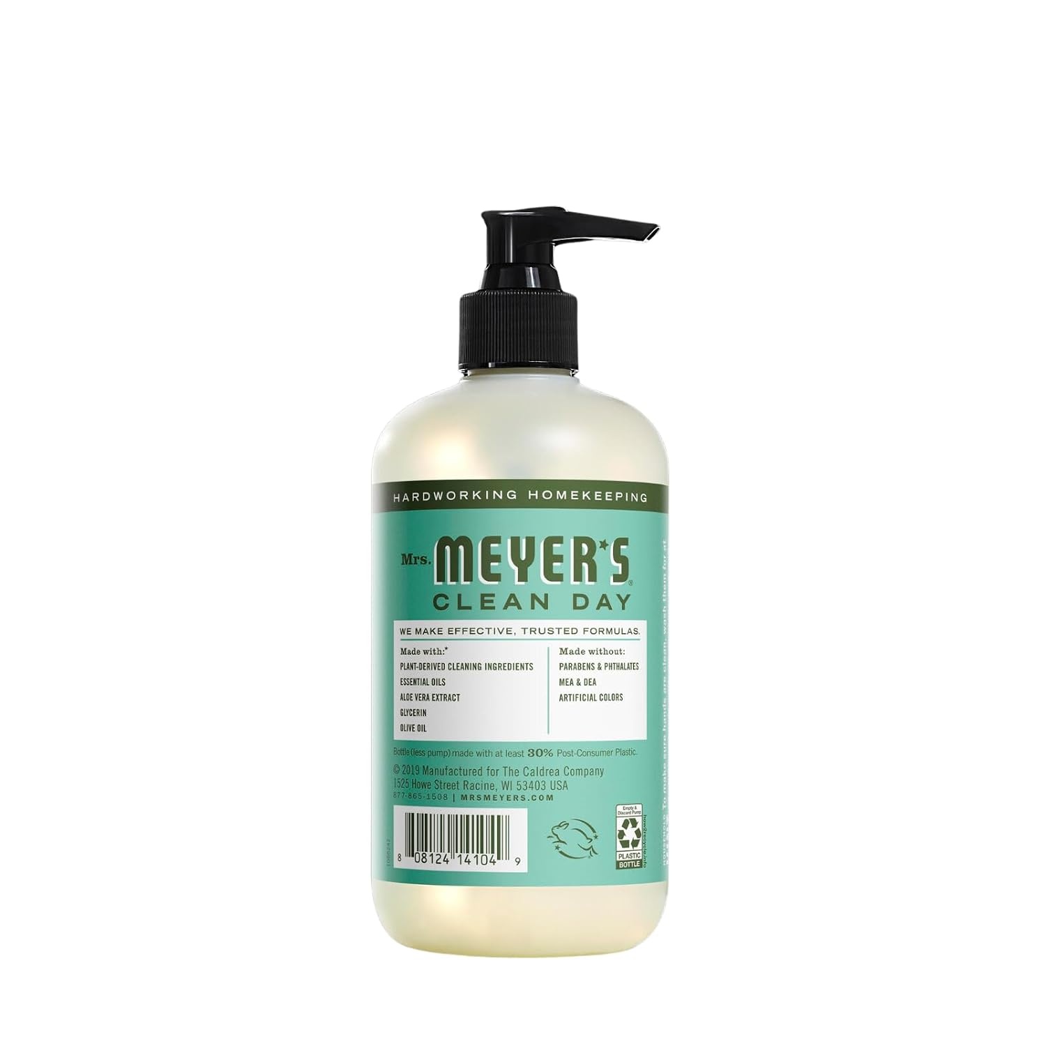 image:imageMRS MEYERS CLEAN DAY Hand Soap Made with Essential Oils Rhubarb 125 Fl Oz Pack of 3Floral Freshness Variety