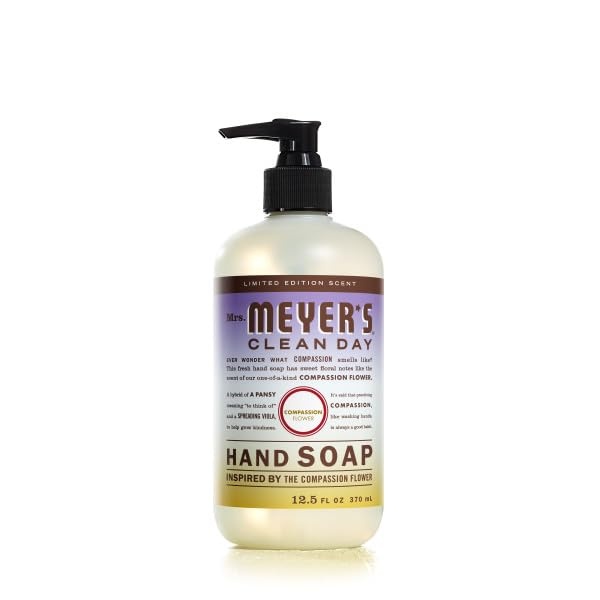 image:imageMRS MEYERS CLEAN DAY Hand Soap Made with Essential Oils Rhubarb 125 Fl Oz Pack of 3Fresh Bloom Variety