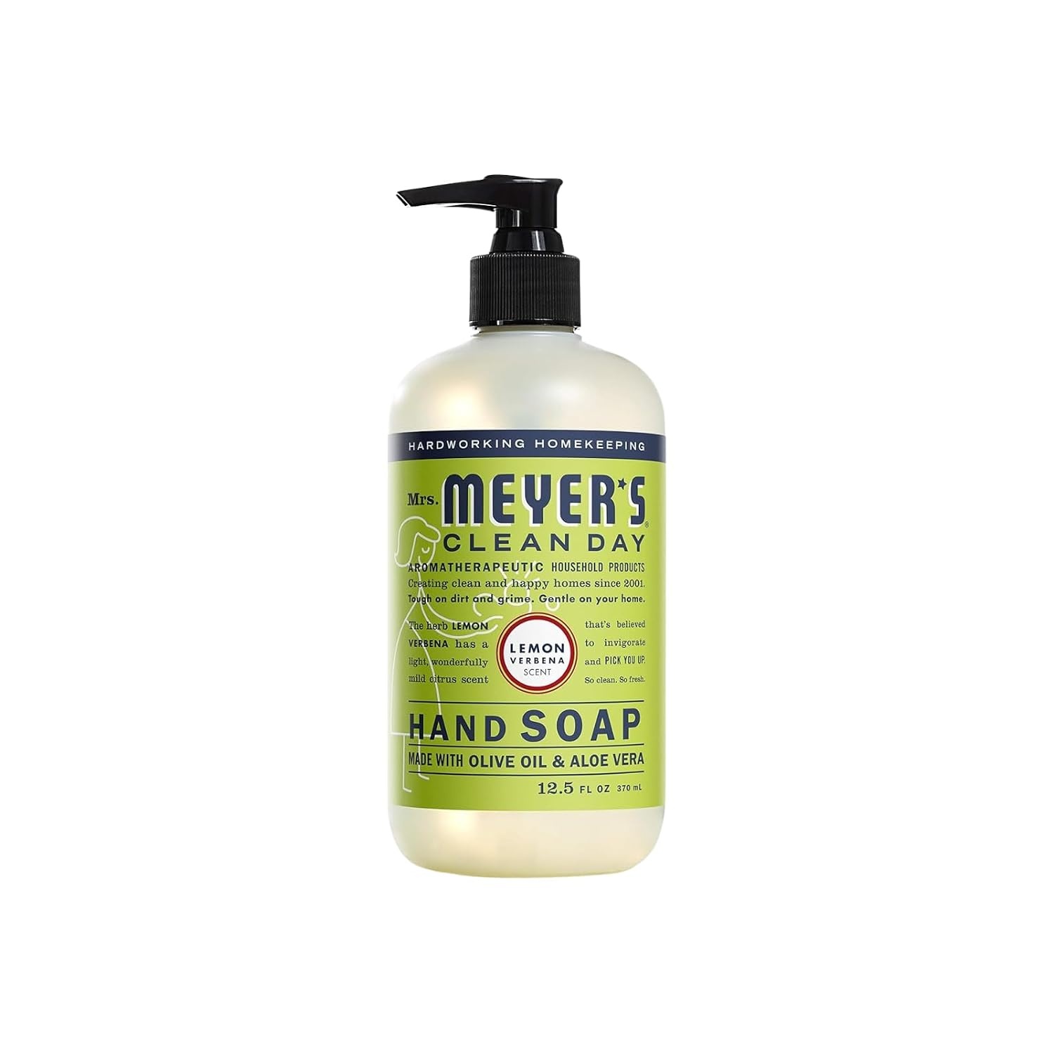 image:imageMRS MEYERS CLEAN DAY Hand Soap Made with Essential Oils Rhubarb 125 Fl Oz Pack of 3Fresh Bloom Variety