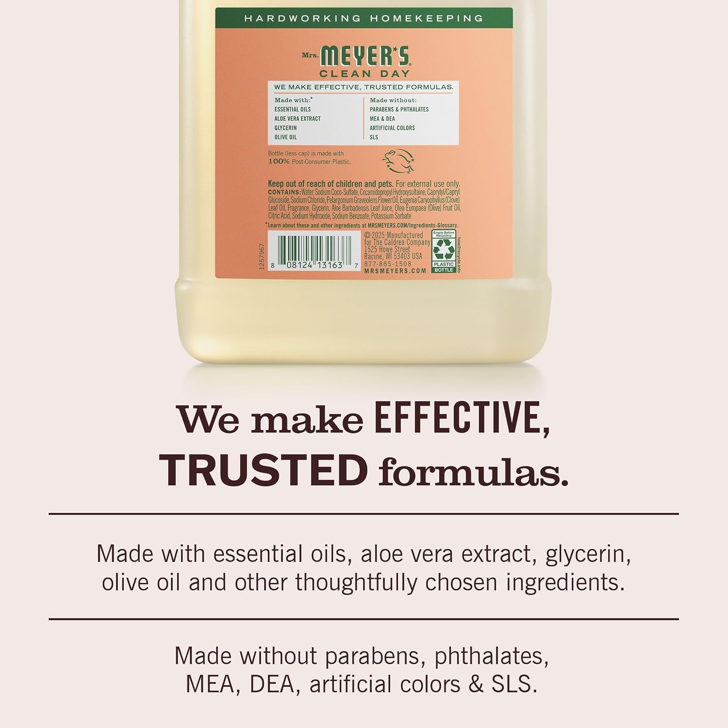 image:imageMRS MEYERS CLEAN DAY Hand Soap Refill Geranium Scent 33 Fl Oz BottleGeranium
