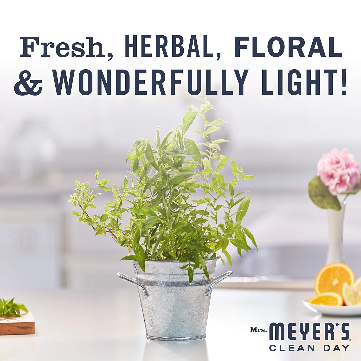 image:imageMRS MEYERS CLEAN DAY Hand Soap Refill Geranium Scent 33 Fl Oz BottleLemon Verbena