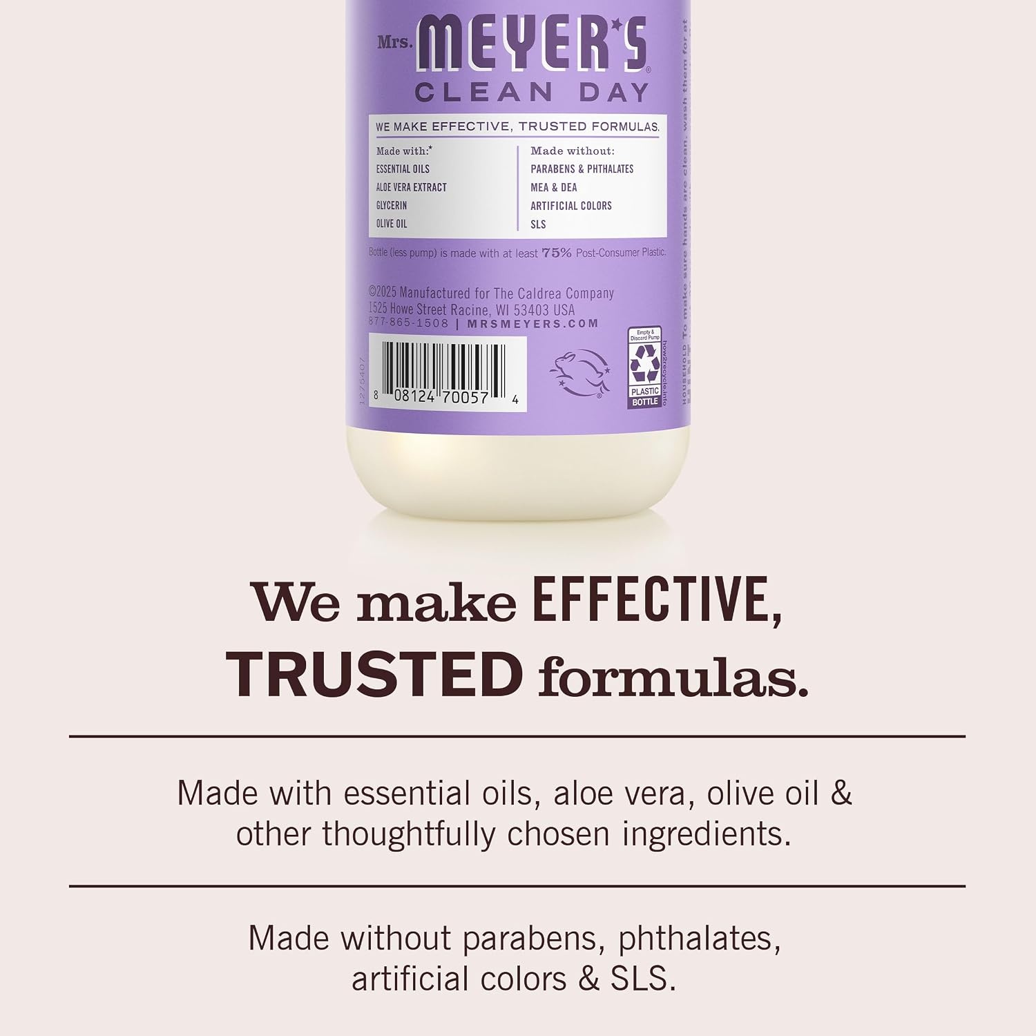 image:imageMRS MEYERS CLEAN DAY Hand SoapLilac Scent 125 Fl Oz Bottle