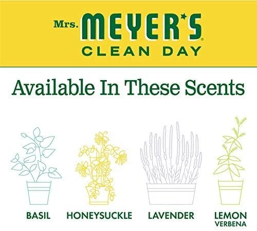 image:imageMRS MEYERS CLEAN DAY Laundry Booster Pair with Liquid Laundry Detergent Or Detergent Pods Honeysuckle 18 ozHoneysuckle