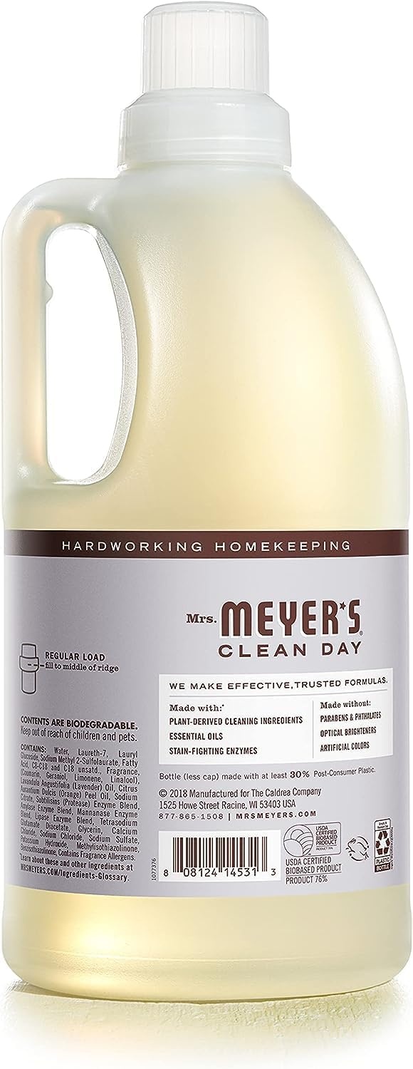 image:imageMRS MEYERS CLEAN DAY Laundry Detergent Lemon Verbena 64 fl ozLavender