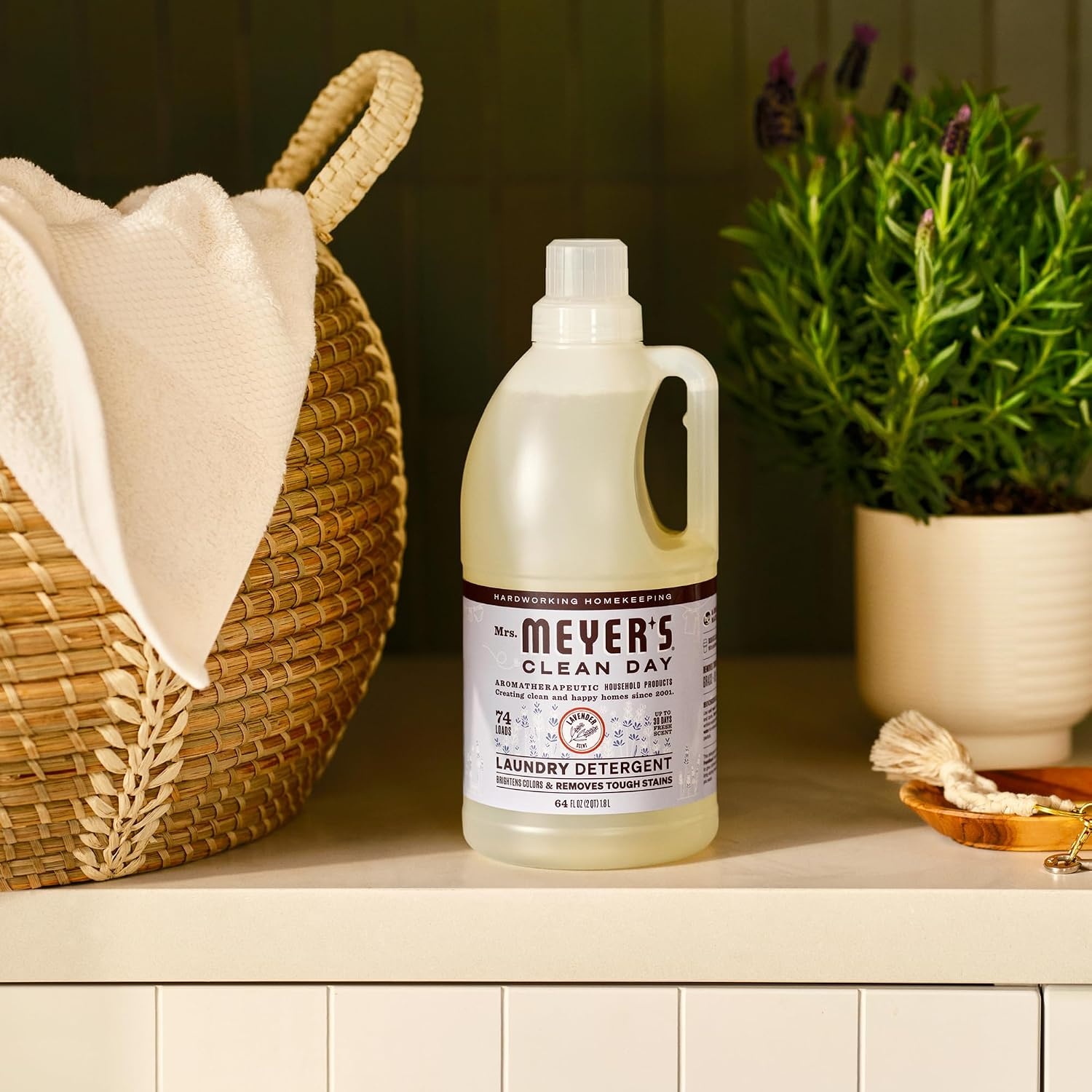 image:imageMRS MEYERS CLEAN DAY Laundry Detergent Lemon Verbena 64 fl ozLavender