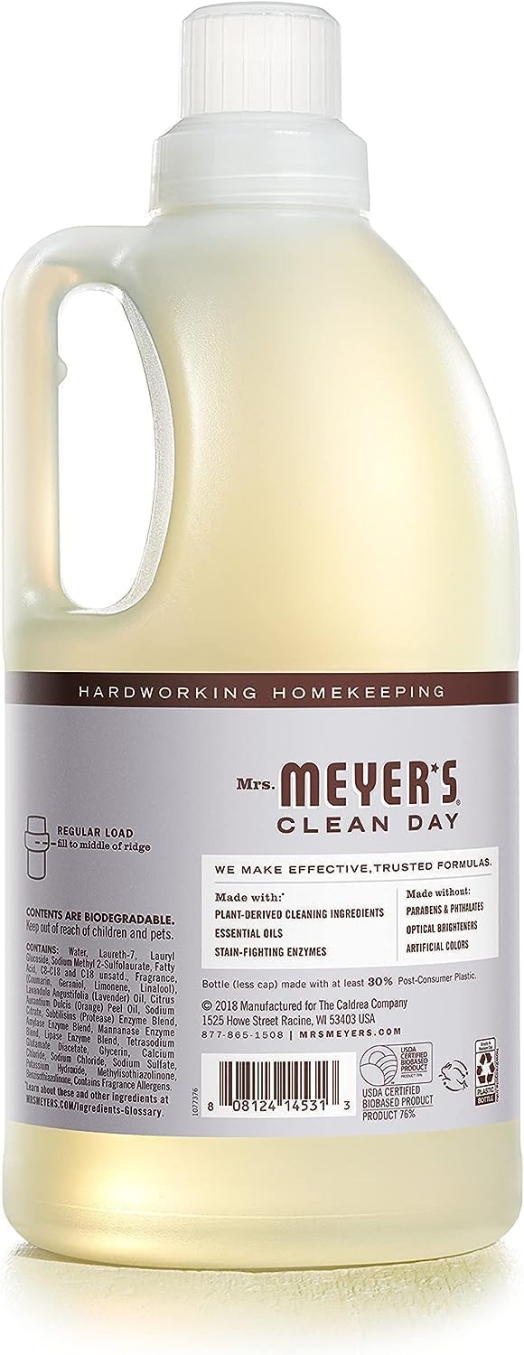 image:imageMRS MEYERS CLEAN DAY Laundry Detergent Lemon Verbena 64 fl ozLavender