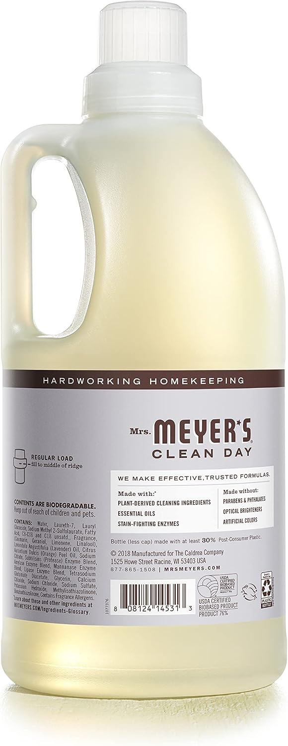 image:imageMRS MEYERS CLEAN DAY Laundry Detergent Lemon Verbena 64 fl ozLavender