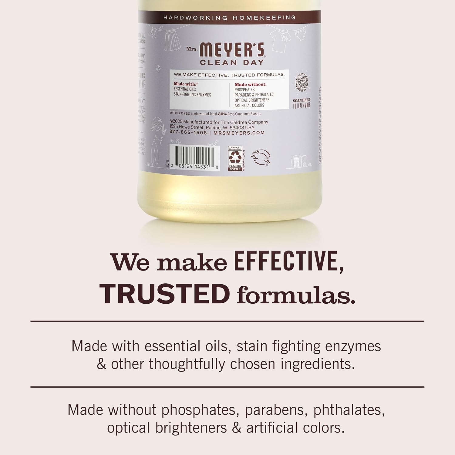 image:imageMRS MEYERS CLEAN DAY Laundry Detergent Lemon Verbena 64 fl ozLavender