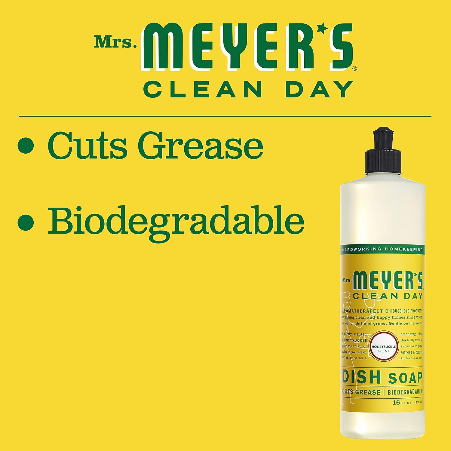 image:imageMRS MEYERS CLEAN DAY Liquid Dish Soap Acorn Spice 16 fl oz 3 Pack16 Fl Oz Pack of 1