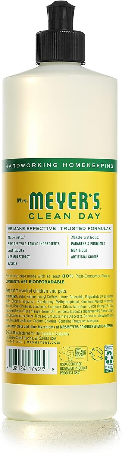 image:imageMRS MEYERS CLEAN DAY Liquid Dish Soap Acorn Spice 16 fl oz 3 Pack16 Fl Oz Pack of 1
