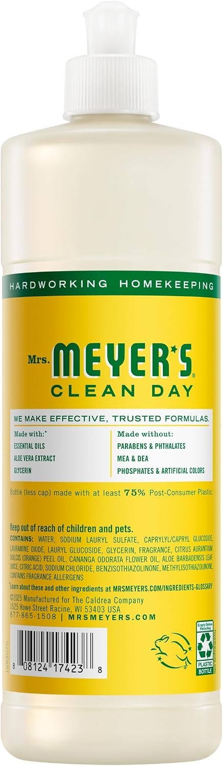 image:imageMRS MEYERS CLEAN DAY Liquid Dish Soap Acorn Spice 16 fl oz 3 Pack16 Fl Oz Pack of 3