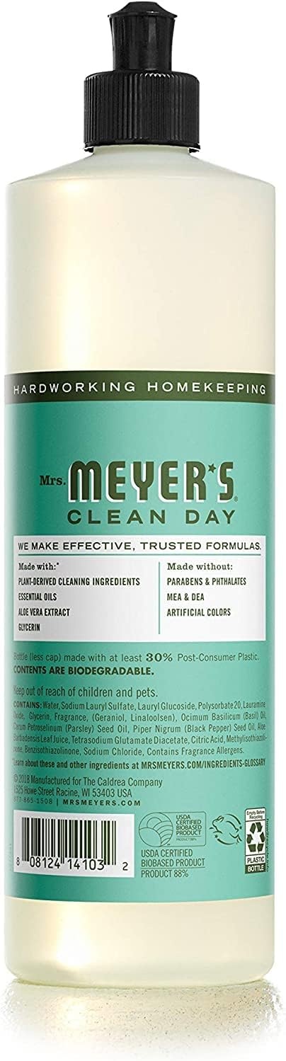 image:imageMRS MEYERS CLEAN DAY Liquid Dish Soap Acorn Spice 16 fl oz 3 Pack16 Fl Oz Pack of 3