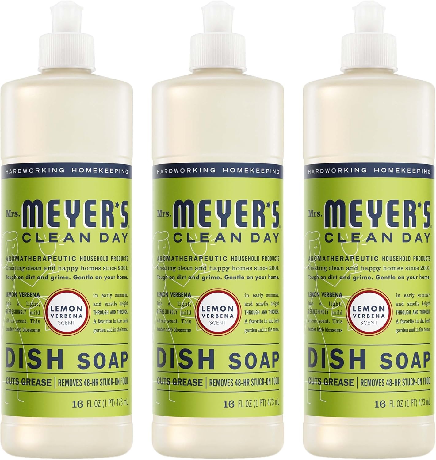 image:imageMRS MEYERS CLEAN DAY Liquid Dish Soap Acorn Spice 16 fl oz 3 Pack16 Fl Oz Pack of 3