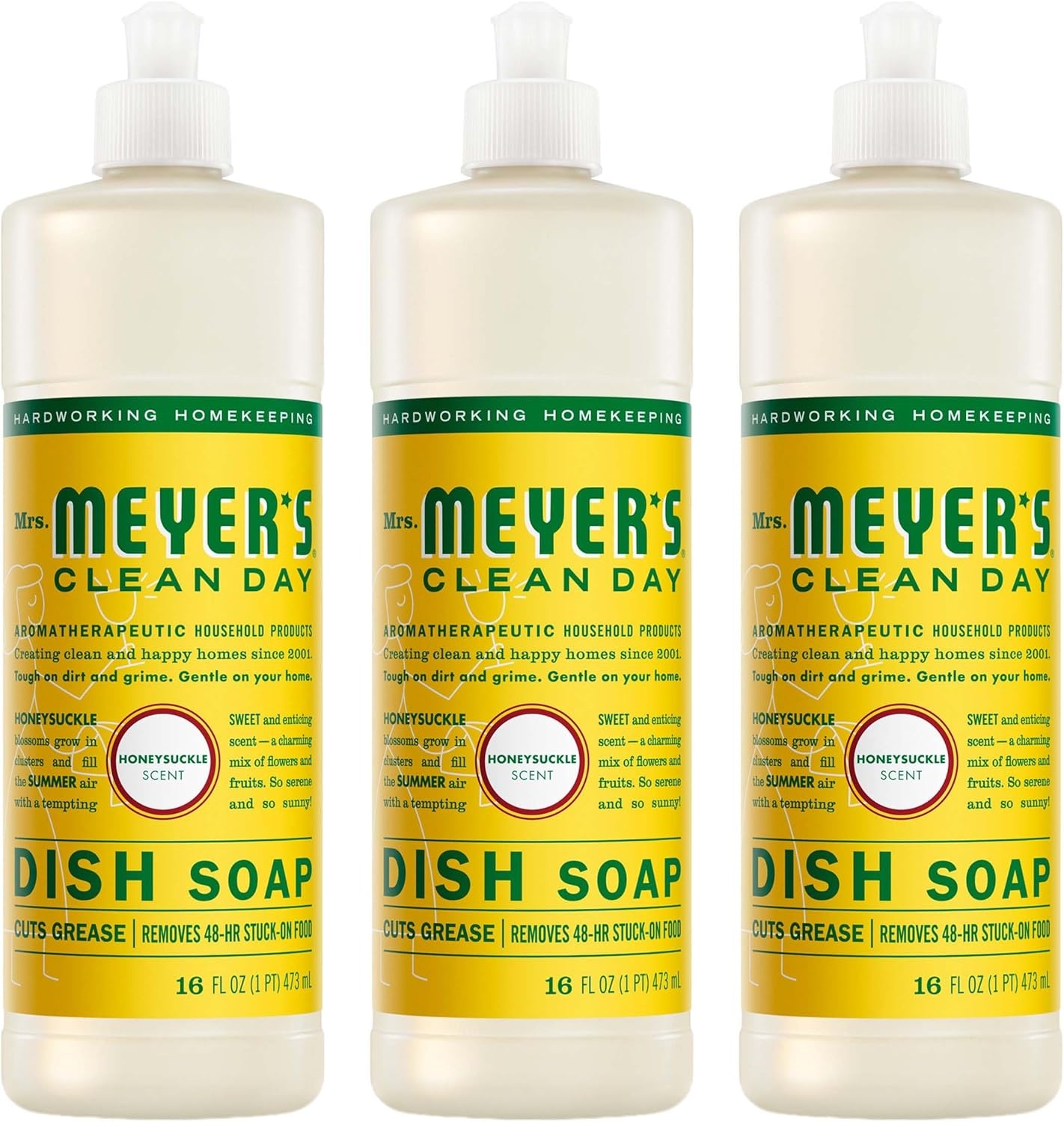 image:imageMRS MEYERS CLEAN DAY Liquid Dish Soap Acorn Spice 16 fl oz 3 Pack16 Fl Oz Pack of 3