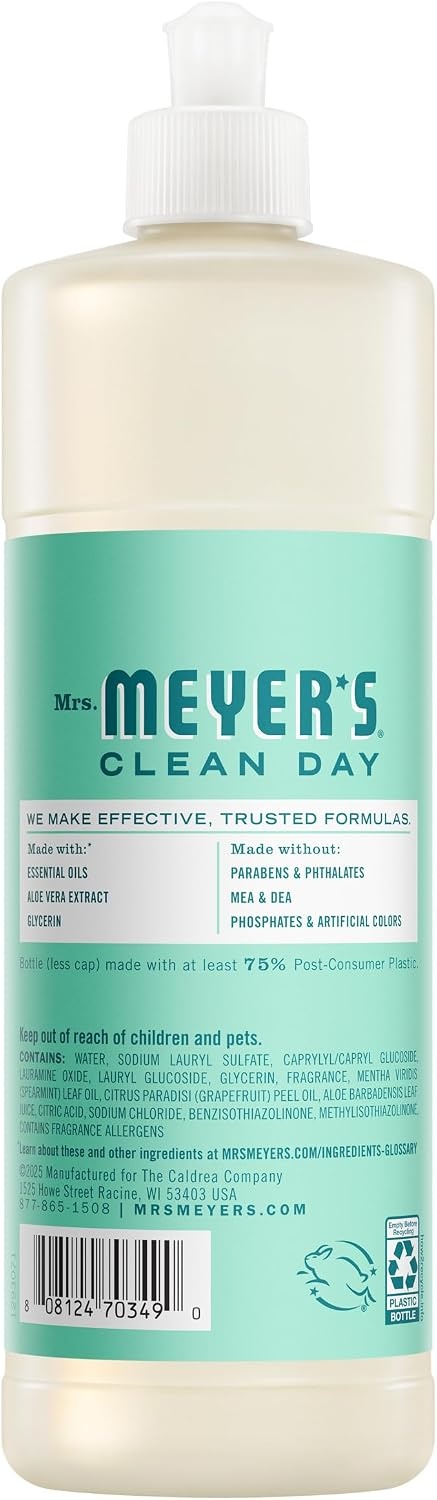 image:imageMRS MEYERS CLEAN DAY Liquid Dish Soap Acorn Spice 16 fl oz 3 Pack16 Fl Oz Pack of 3