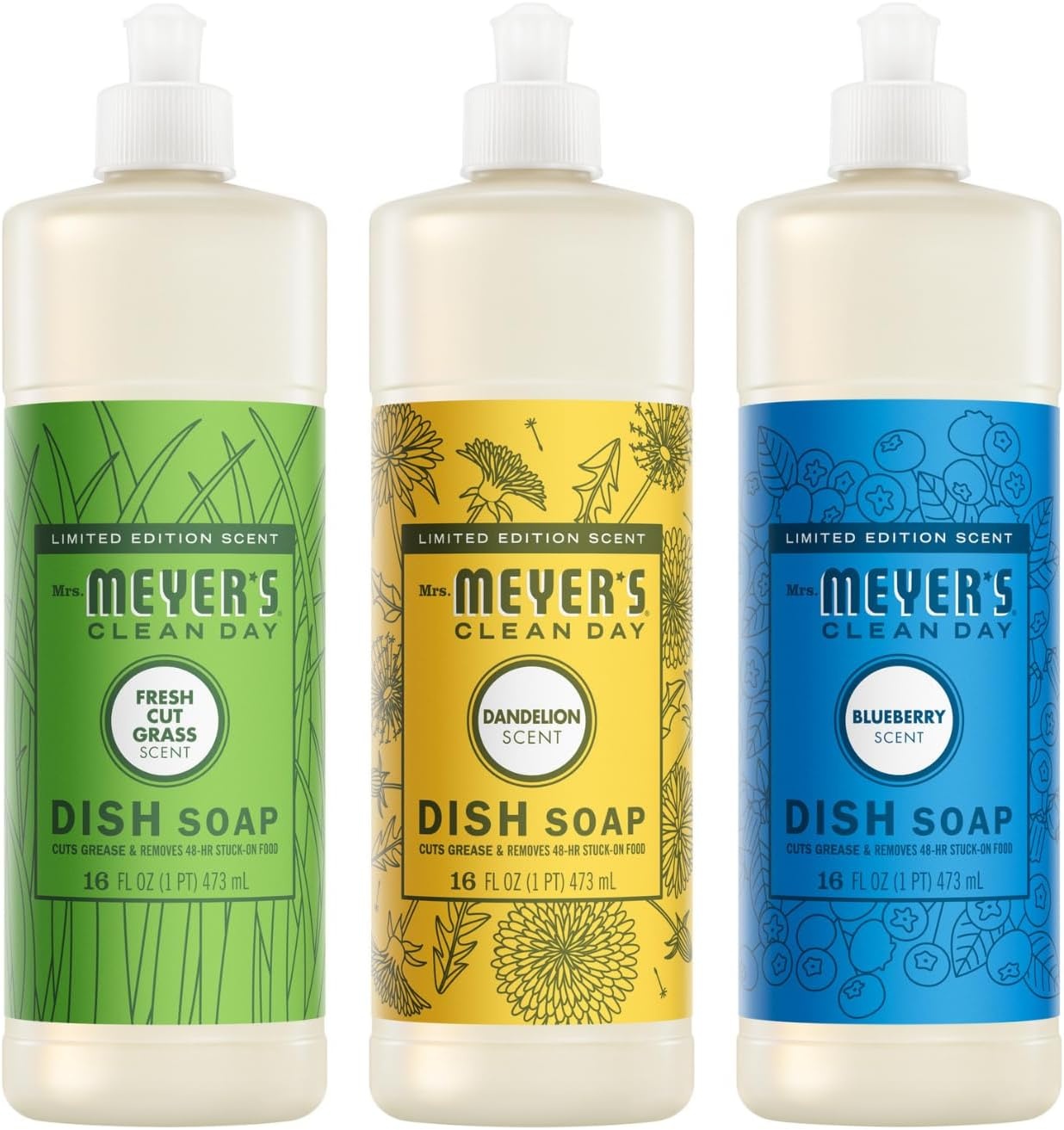 image:imageMRS MEYERS CLEAN DAY Liquid Dish Soap Acorn Spice 16 fl oz 3 Pack16 Fl Oz Pack of 3
