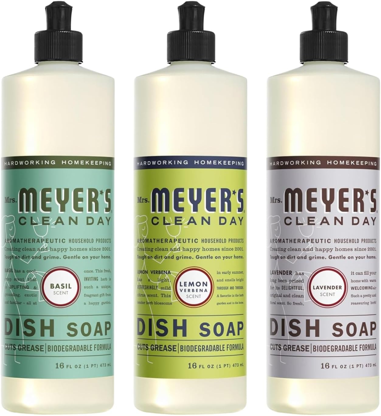 image:imageMRS MEYERS CLEAN DAY Liquid Dish Soap Acorn Spice 16 fl oz 3 Pack16 Fl Oz Pack of 3