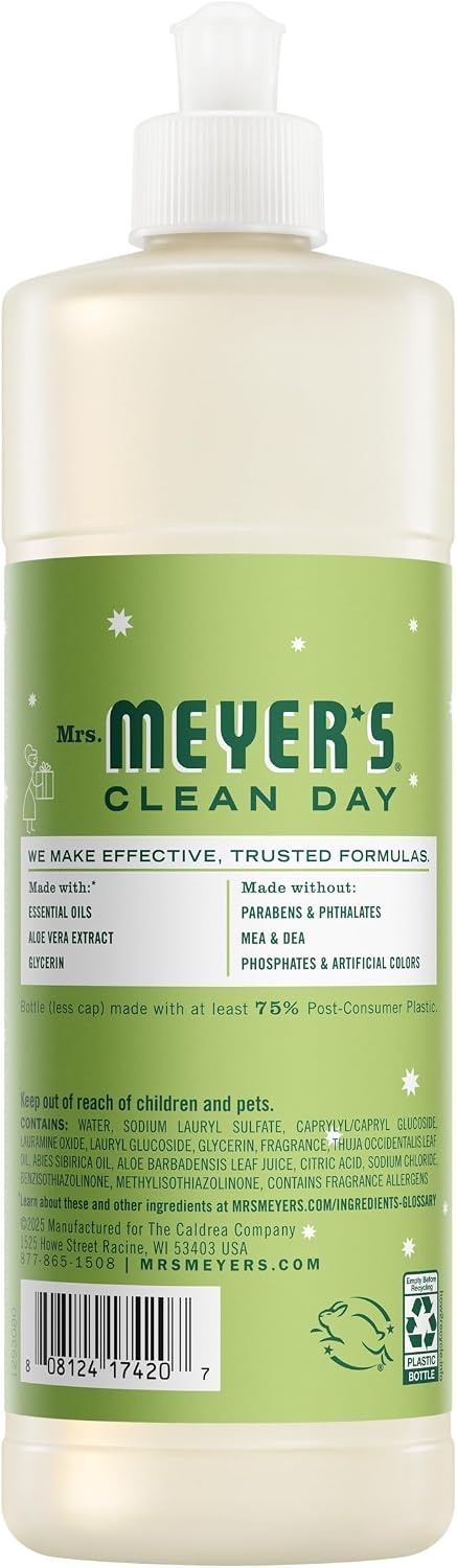image:imageMRS MEYERS CLEAN DAY Liquid Dish Soap Acorn Spice 16 fl oz 3 Pack16 Fl Oz Pack of 3