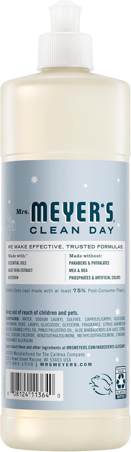 image:imageMRS MEYERS CLEAN DAY Liquid Dish Soap Acorn Spice 16 fl oz 3 Pack16 Fl Oz Pack of 3