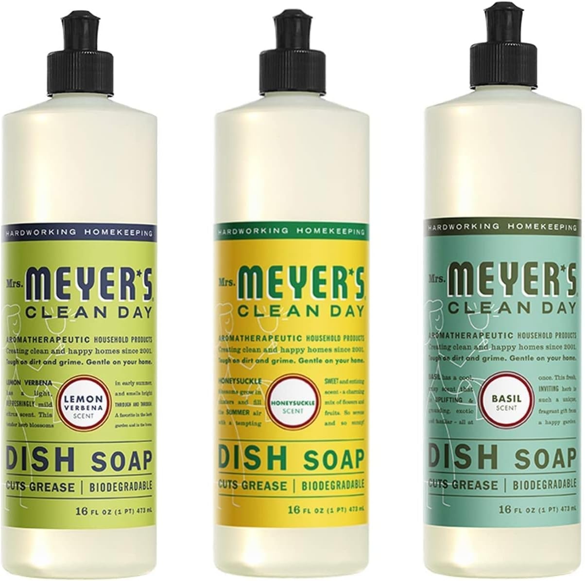 image:imageMRS MEYERS CLEAN DAY Liquid Dish Soap Acorn Spice 16 fl oz 3 Pack16 Fl Oz Pack of 3